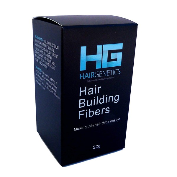 Hair Genetics Advanced Keratin Hair Building Fibres (Dark Brown)