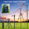 68" Tripod for Camera, 2 in1 Camera Tripods & Monopods