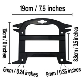 BORED? PARACORD! 5 Pack Line Storage Rope Cord Winder Organizer Spool String Line Holder for Paracord, Twine, Mason Line, Light Storage, Anchor Line, Kite Spool