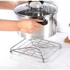 Royal Cuisine Chrome plated Trivet made with Iron Kitchen Worktop