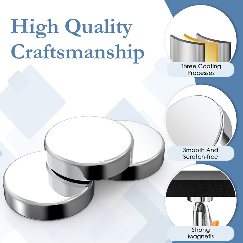MAGABALLNET 100 Pack 8×1mm Strong Mini Magnets, Neodymium Magnets, Magnet