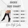 FNA Fashions® Childrens Back 2 School 3 Pairs Knee High