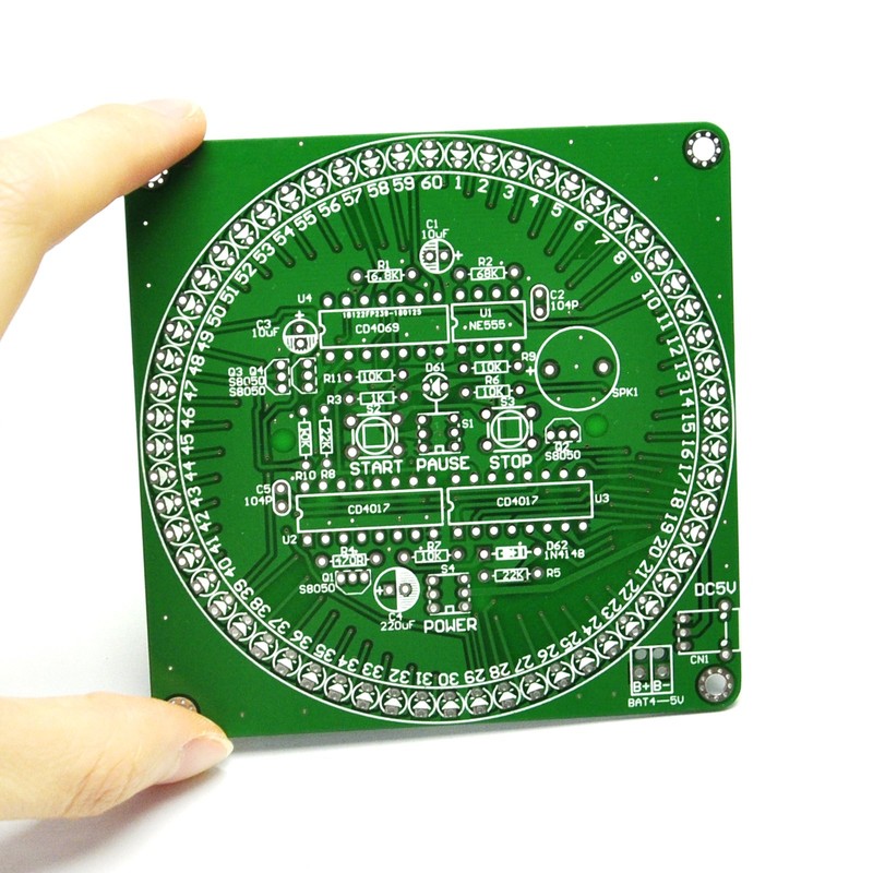 Gikfun 60 Seconds DIY Electronic Timer Soldering Practice Board Kit