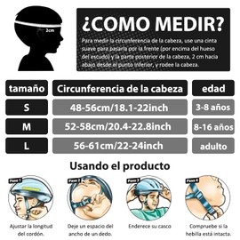 FRILNK Casco Bicicleta, Casco de Patinaje para Adultos y Jóvenes y Niños,Tamaño Ajustable, Casco para Bicicleta, Adecuado para Scooter Patinaje en línea Ciclicismo Motocicleta y etc. (Negro, S)