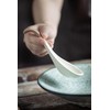 LYEOBOH 6 Pieces Asian Soup Spoons, Japanese Kitchen Soup Spoon