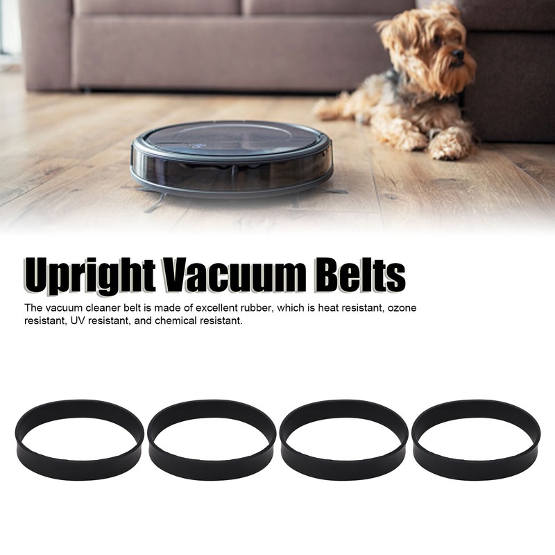 4PCS Vacuum Belt Replacement 0300604 Rubber Vacuum Belts for Oreck