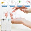 Beaupretty 4pcs Facial Cleanser Foaming Bottle Empty Small Mousse Foaming