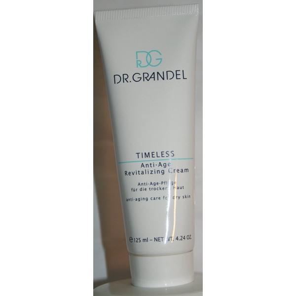 Dr. Grandel Timeless Revitalizing Cream 125 Ml Pro Size - 24-hour Anti-aging Skin Care for Dry Skin. Revitalizes and Smoothes the Complexion.