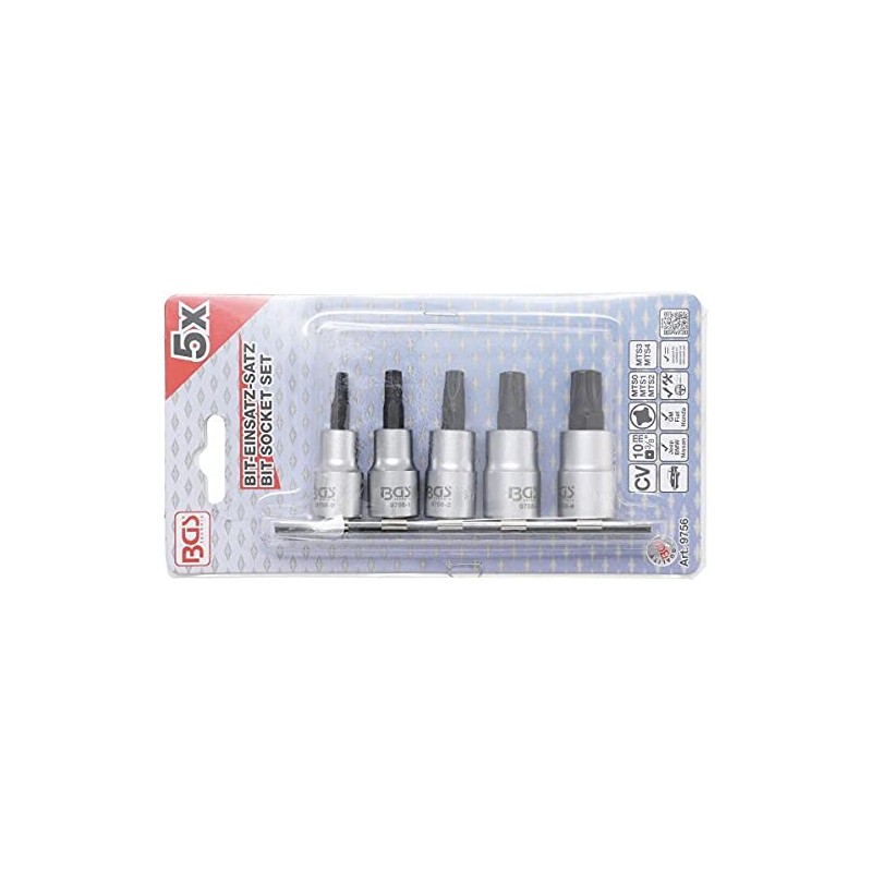 BGS 9756 | Bit Insert Set | 5 Pieces |