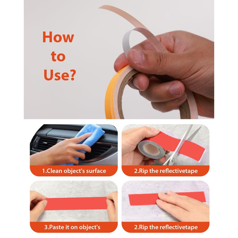 Electric Wheelchair Glow Tape, Glow in The Dark Tape, Premium