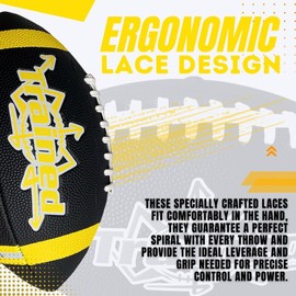 Peewee Size Football with Running Routes – Flag Football Ball for Kids | Playbook Diagrams & Youth Training