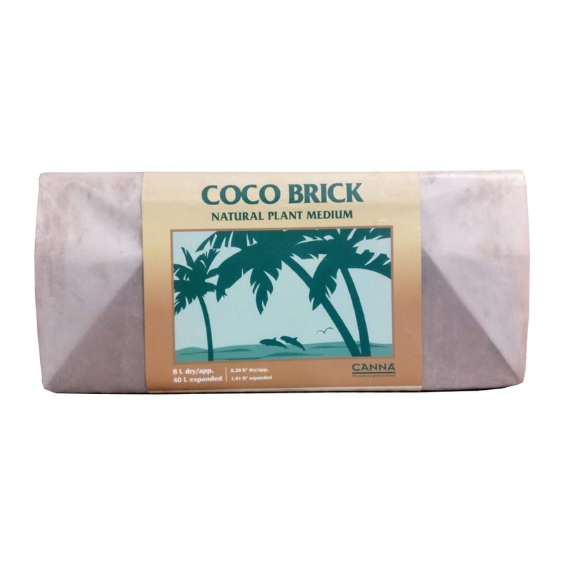 Canna Canna Coco Brick 40l Expandable Natural Plant Medium Soil
