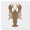 MAGJUCHE Lobster Stencil 12 Inches, Reusable Lobster Stencil for Painting