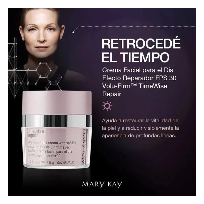 Crema Facial Para El Día Efecto Reparador Fps 30 Repair
