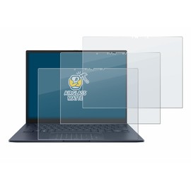 BROTECT Anti-Glare Protective Glass for ASUS ZenBook 14 OLED UX3405 (Pack of 3) Protective Film Tempered Glass Matt [Extremely Scratch-Resistant 9H, Anti-Reflection]