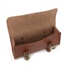VGEBY1 Retro Style PU Leather Waterproof Front Tube Bicycle Bag