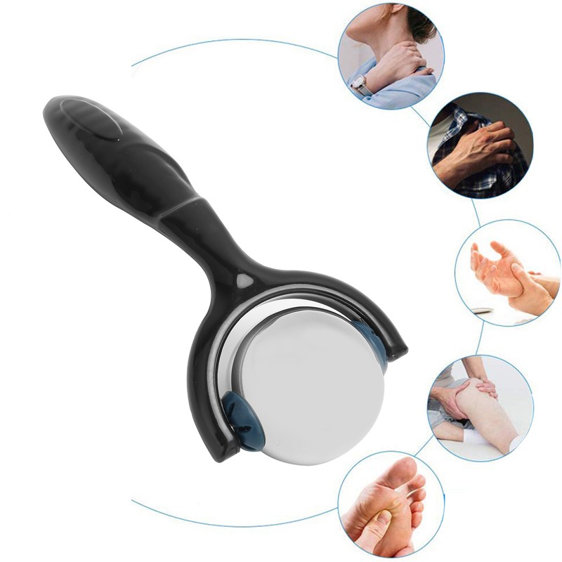 Roller Massage Ball Stainless Steel Physical Therapy Muscle Recovery Massage