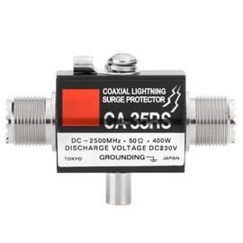 Walkie Talkie Antenna Arrestor Radio Repeater AntiThunder Antenna Surge Protector(CA-35RS (M F à M F) )