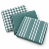 100% Cotton Waffle Dish Cloths for Kitchen Cleaning – Soft,