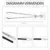 Drawstring Cord, Replacement Drawstrings with Easy Threaders, 160cm Cotton Drawstrings