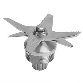 Yosoo Health Gear Cuchilla de Licuadora, Ensamblaje de Cuchilla Húmeda de Licuadora de Acero Inoxidable, Piezas de Repuesto de Cuchillo de Corte de Mezcla Aptas para Licuadora de Exprimidor 5200