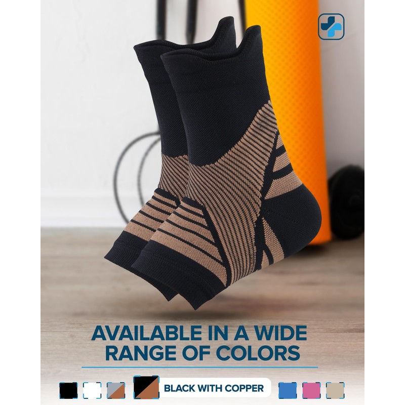 Doctor's Select Copper Ankle Sleeve - Foot and Ankle Compression