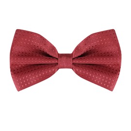Allegra K One-Touch Bowtie, Polka Dot Pattern, Adult, Formal Bowtie, Party, Graduation, Business, red