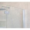 SOMA Shower Cubicle Hooks Transparent 8 mm Set of 4