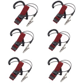 ESD Wristbands，Adjustable ESD Wrist Band Fits - 6 Pack for Working on Sensitive Electronic Devices