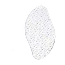 perfeclan Glass Foot Callus Remover Dead and Hard Skin Remover Ergonomic Smooth Comfortable Travel Friendly Foot Scrubber for Home, Mango Shape