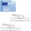 THREAD SPREAD 2-Pack Queen Size Sheets Set - 400 Thread