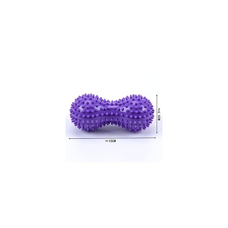 Peanut Massage Ball with Nubs, Sports Therapy, Muscle Relief, Soreness