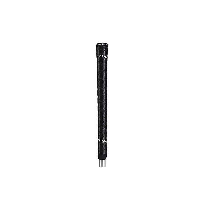 SuperStroke Traxion™ Wrap Gold Club Grip, Black (Standard) | Advanced