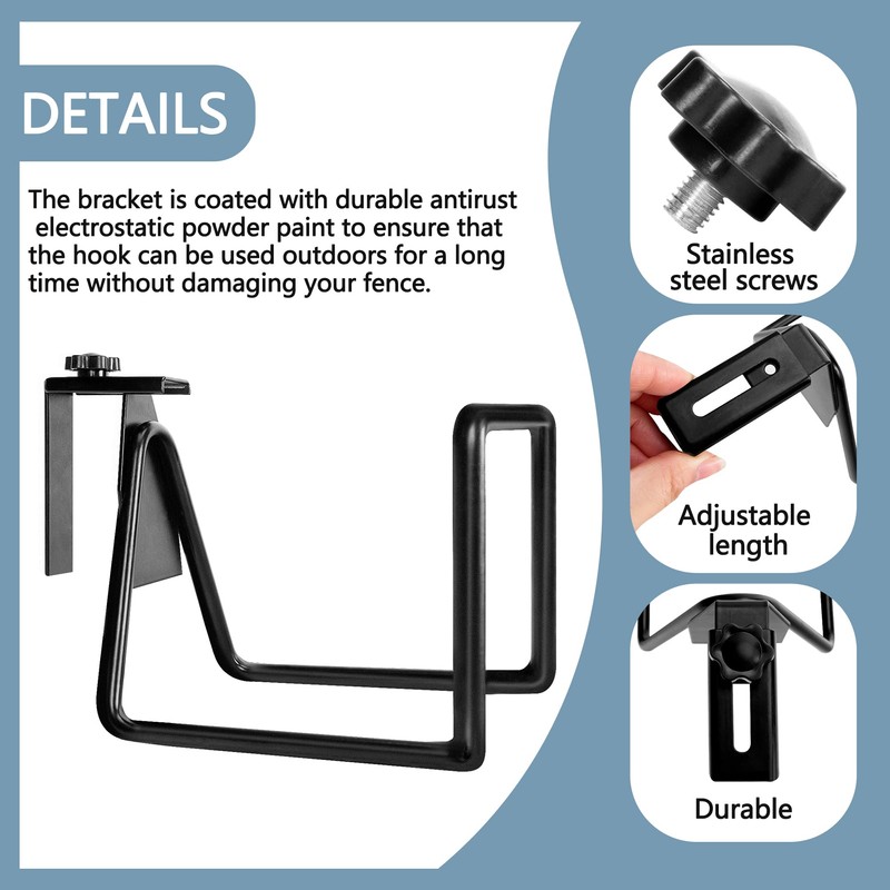 Adnee 2 Pack Garden Hose Holder - Heavy Duty Wall