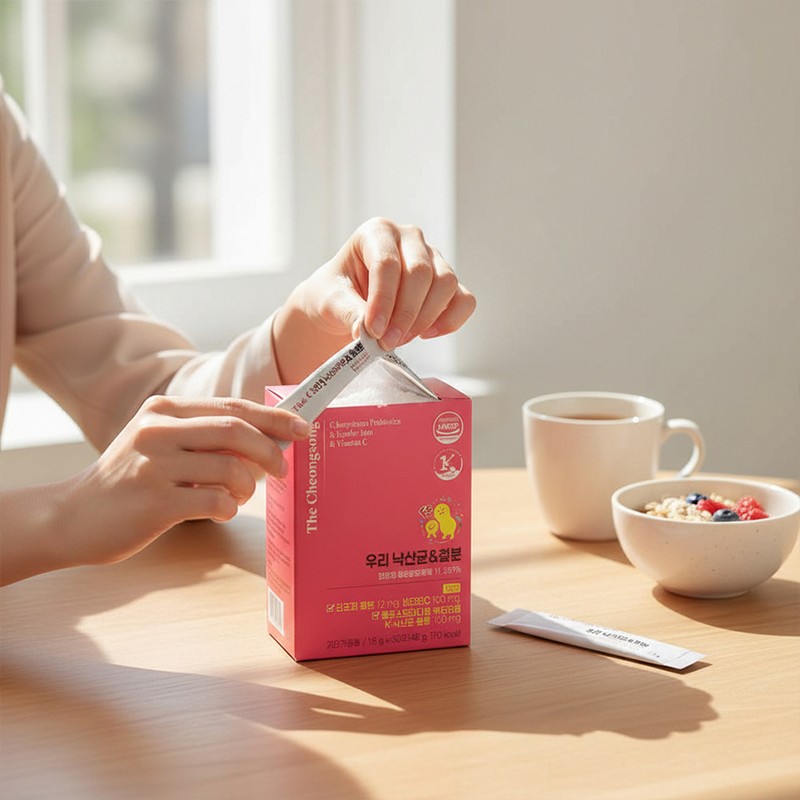 The Cheongsong Woori Lactobacillus & Iron Lipoper Iron Vitamin C