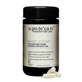 Apotecari Mane Event 30 Day Bottle, 60 Capsules
