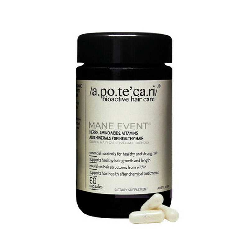Apotecari Mane Event 30 Day Bottle, 60 Capsules