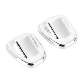2pcs Car Windshield Wiper Spray Nozzle Trim Cover Protector Fit for Jeep Wrangler 2007-2017