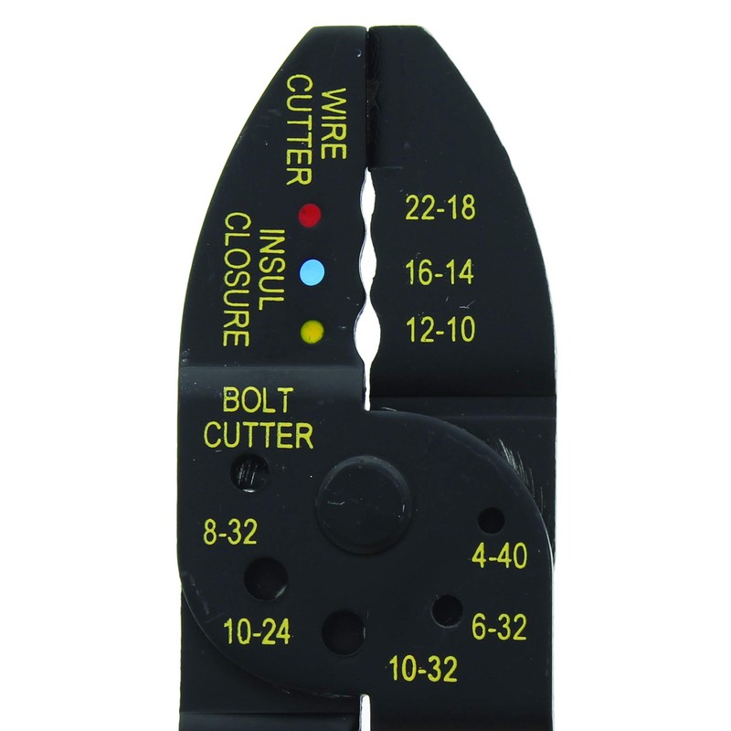 IDEAL Electrical 45-778 Multi-Crimp Strip Tool - High Leverage Pivot
