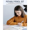 Nicpro 8 Pack Pastel Mechanical Pencil 0.5mm, Cute Fast Click