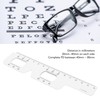 Pupil Ruler,ANGGREK 3Pcs Eye Measurement Ruler Distance Pupil PD Measuring