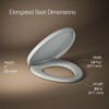 KOHLER K-26801-95 Impro ReadyLatch Quiet Close Elongated Toilet Seat, Grip-Tight