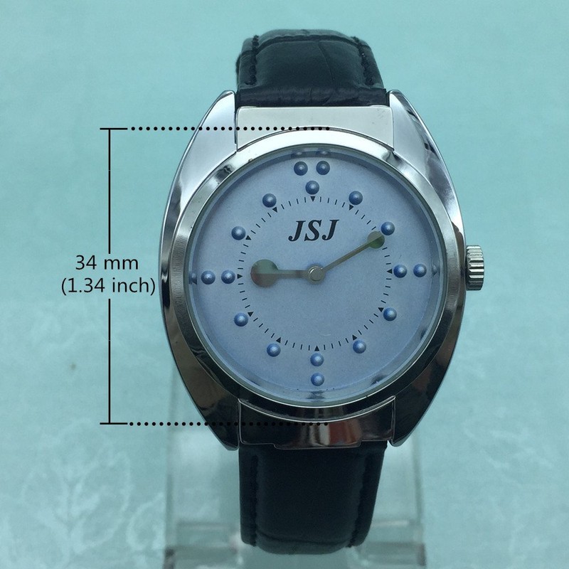 VISIONU Blind Watch Tactile Watch for Visually Impaired, Blind or