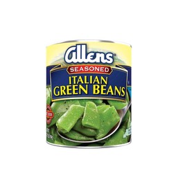 Allens Cut Italian Seasoned Kentucky Wonder Style Green Beans 28 oz (Pack of 4)