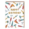 DIY Theme Birthday Card - Cute Illustrations of DIY Essentials