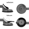 Moritz aluminium suction lifter with 2 suction cups for the