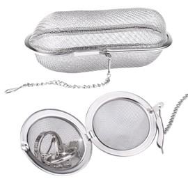 AIERSA Ultrasonic Cleaner Basket, 2Pcs Stainless Steel Basket for Ultrasonic Jewelry Cleaner,Small Part and Jewelry Cleaner Solution
