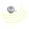 2 Pieces Trimmer Head, Aluminum Universal 4 Line Strimmer Head