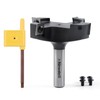 Newdeli CNC Spoilboard Surfacing Router Bit 1/2" Shank 3" Cutting