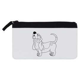 Azeeda 'Basset Hound Howl' Pencil Case (PC00056244)